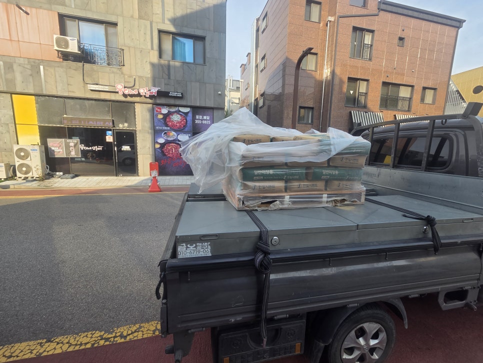 평택고덕휀스 상가 건물 불법주차 무단쓰레기 배출 단속 펜스 시공 설치