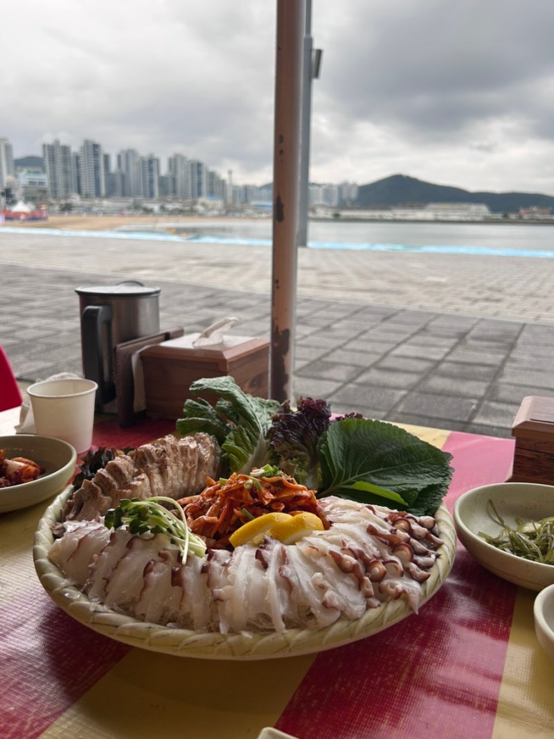할매집 _ 부산 야장 맛집 문어 삼합 다대포 할매집 웨이팅 후기