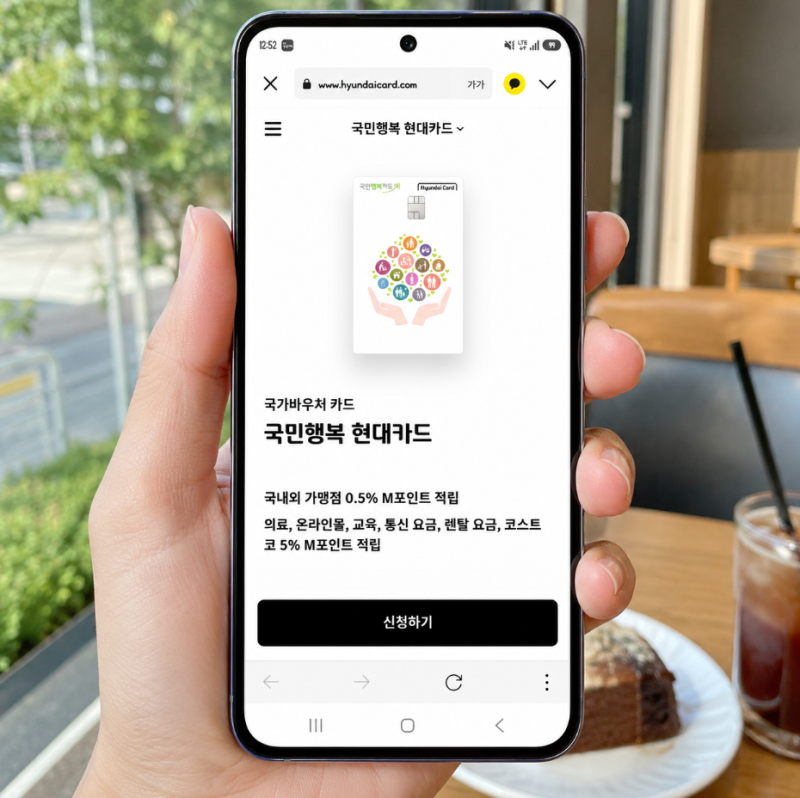 임산부 국민행복카드 발급 신청하는법