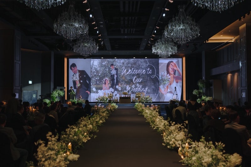 [W-19] 전주 그랜드힐스턴 시식 후기 ️ | 일요일 예식 주차, 갈비탕 한상차림, 그레이스홀 체....