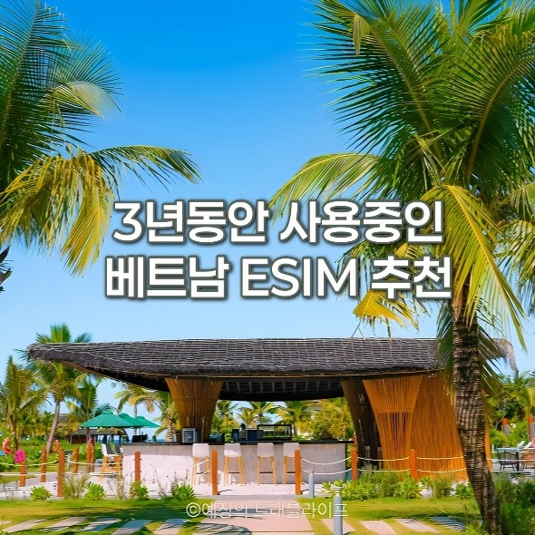 베트남 eSIM 추천 나트랑 다낭 이심 사용법