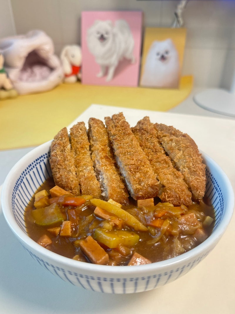[유산 후 건강 챙기기] 집에서 만들어 먹는 진한 스팸 카레 레시피