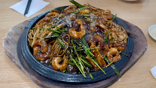 여수 이순신광장 맛집 순심원ㅣ지글지글 해물철판짜장과 옛날 케찹탕수육 솔직후기