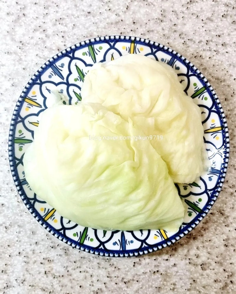 양배추 찌는 법 찜기에 찌는 시간 양배추 찜