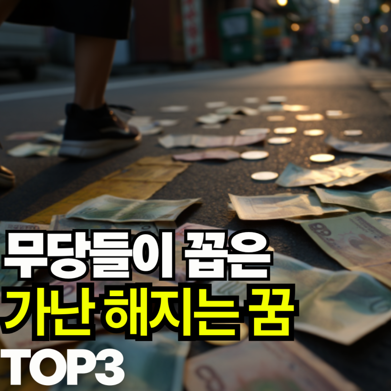 "당장 일어나세요.." 무당들이 꼽은 꾸면 안된다는 최악의 가난해지는 꿈 TOP 3