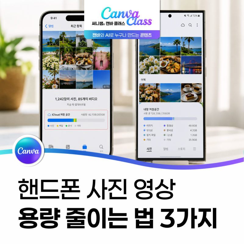 핸드폰 사진 영상 용량줄이기, 해결 방법 3가지