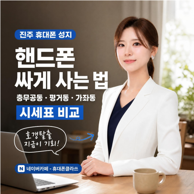 진주 휴대폰 성지 핸드폰 싸게 사는 법 : 충무공동 평거동 가좌동 시세표 비교