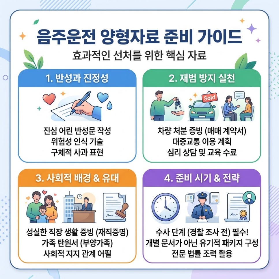 음주운전 양형자료 제대로 제출해야하는이유 관련 사진