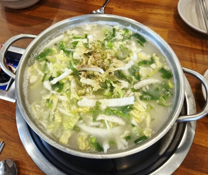 영종도맛집 웨이팅기본인 조은전골칼국수 보쌈&칼국수 무한리필