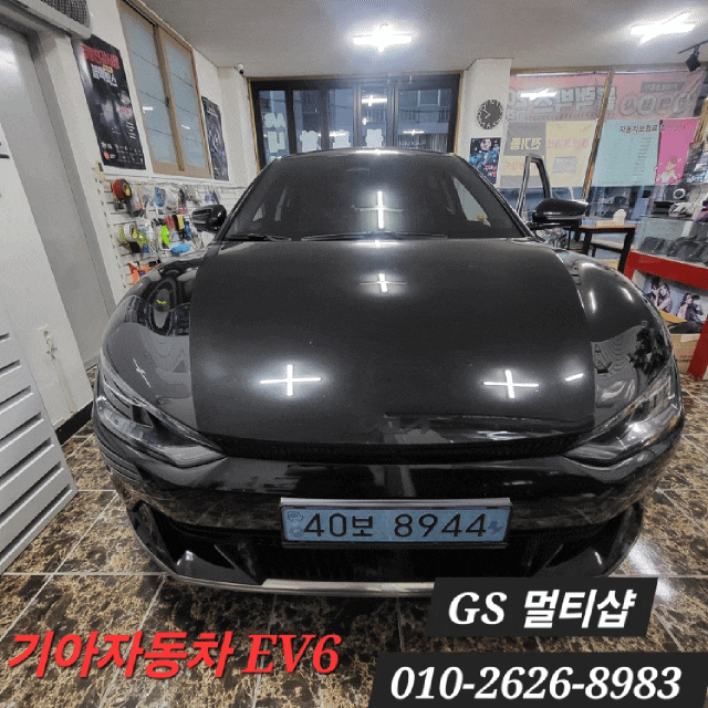대구 달서구 송현동 순정형 아이나비 RM100 룸미러 블랙박스 전문 장착점 기아자동차 EV6 무타....