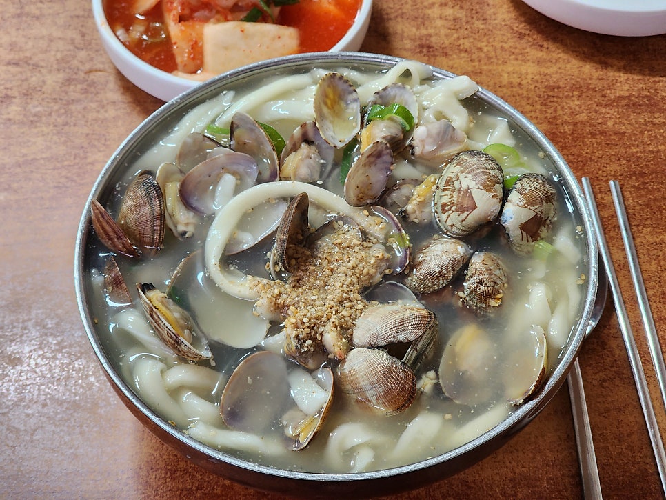 파전칼국수 사진 4
