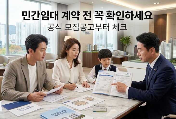 민간임대아파트 계약 전 꼭 확인해야 할 7가지｜보증금·분양전환·계약조건 총정리 (2026)