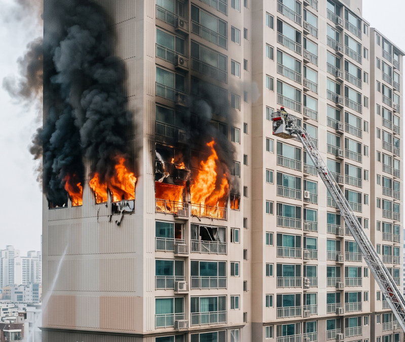 [파주 화재] 와동동 가람마을 8단지 아파트 화재 발생