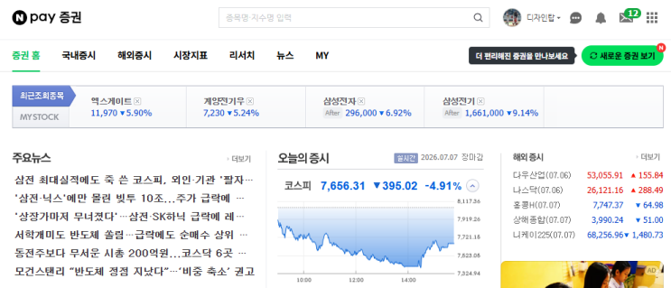 [<b>삼전닉스 급락</b>] 좋은 실적에도 폭락하는 삼성전자 주가 ! 왜 !!
