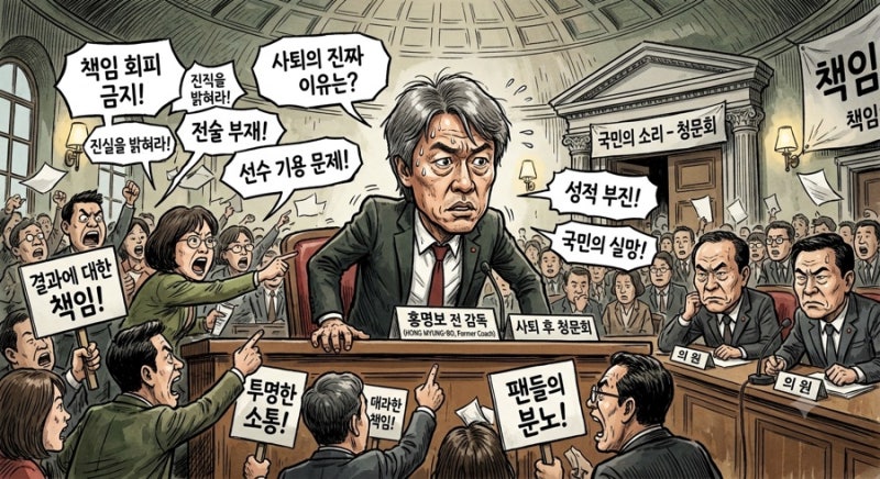 홍명보 청문회 언제 열리나? 축구협회 논란 총정리