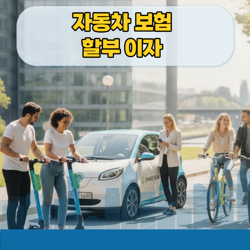 자동차 보험 할부 이자 아끼는 법, 카드사 무이자와 수수료 숨겨진 진실