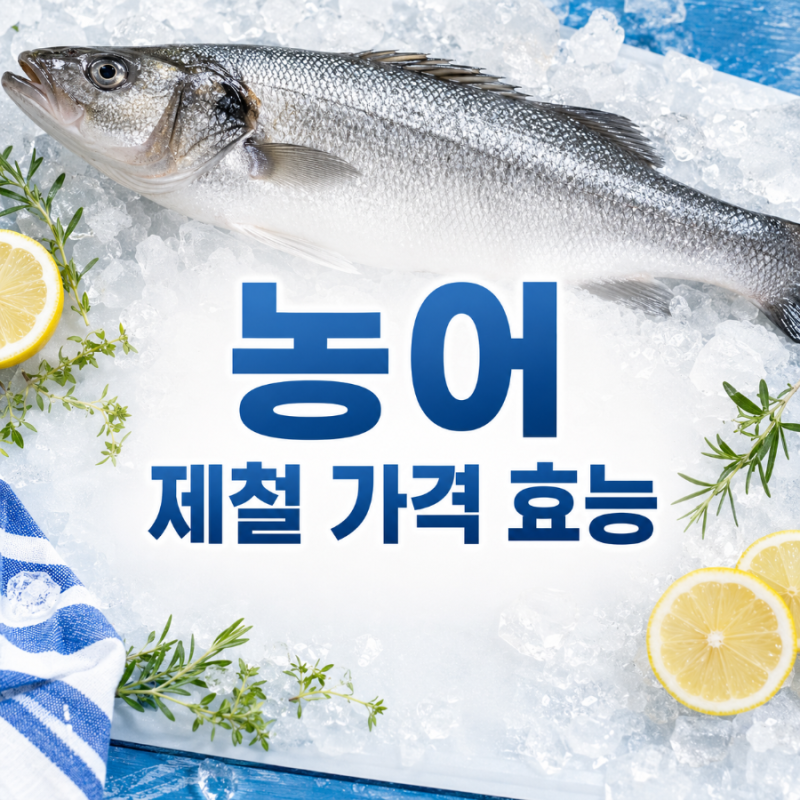 농어 제철 가격 효능 총정리! 여름에 먹기 좋은 흰살생선인 이유