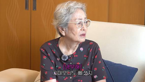 김영옥, 남편 사별 후 4kg 빠졌다…"혼자서 뭘 먹으려니 맛이 없어" 고백 ('김영옥 유튜브')