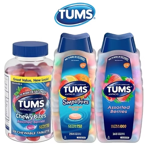 텀스(TUMS) 성분, 효능, 임산부 복용 시 주의점