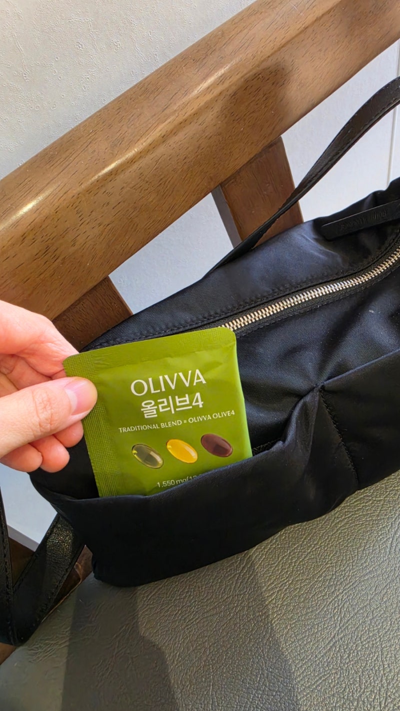 올리바 올리브4 섭취방법 공복 올리브오일캡슐 효능 추천 먹는법 레몬즙