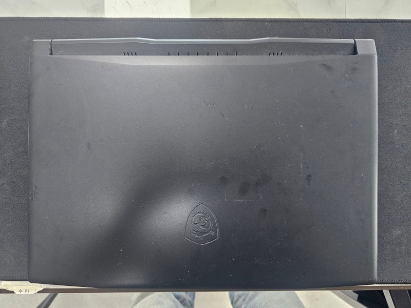 경산 노트북 수리 MSI 노트북 힌지 파손 수리