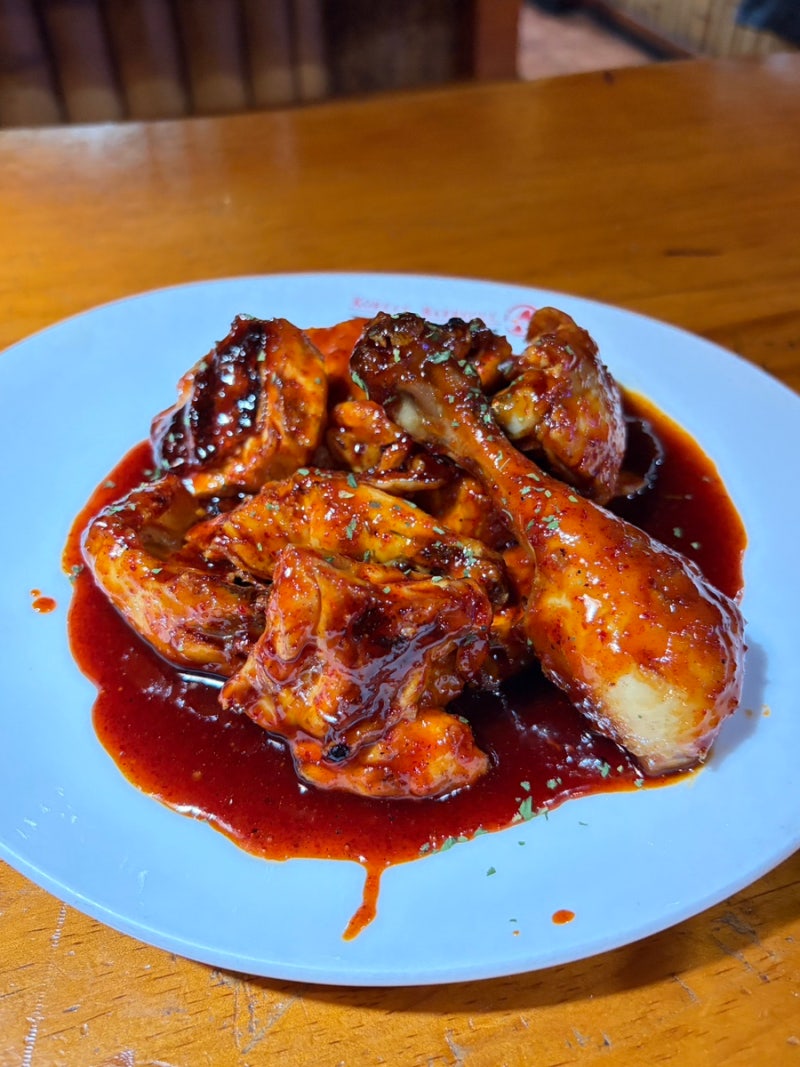 코리안바베큐 대구 복현동 숯불치킨 노포 치맥 맛집