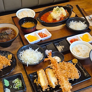 현풍 테크노폴리스 맛집 돈까스 함박스테이크 우동 쿠마키친 대구현풍점