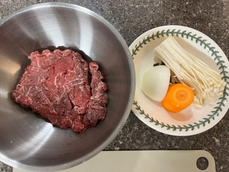 아기 반찬 고민 끝! 무염 아기 소불고기 레시피