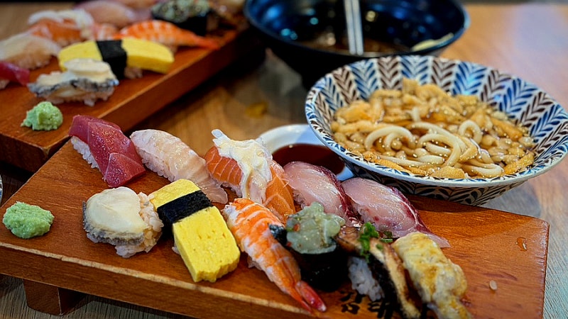 방배역 맛집 김태완스시 방배본점 스페셜 저당 초밥, 모밀 후기