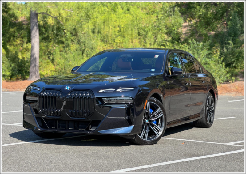 "검은색으로 싹 바꿨다" 1억8천만원 BMW 7시리즈의 정체