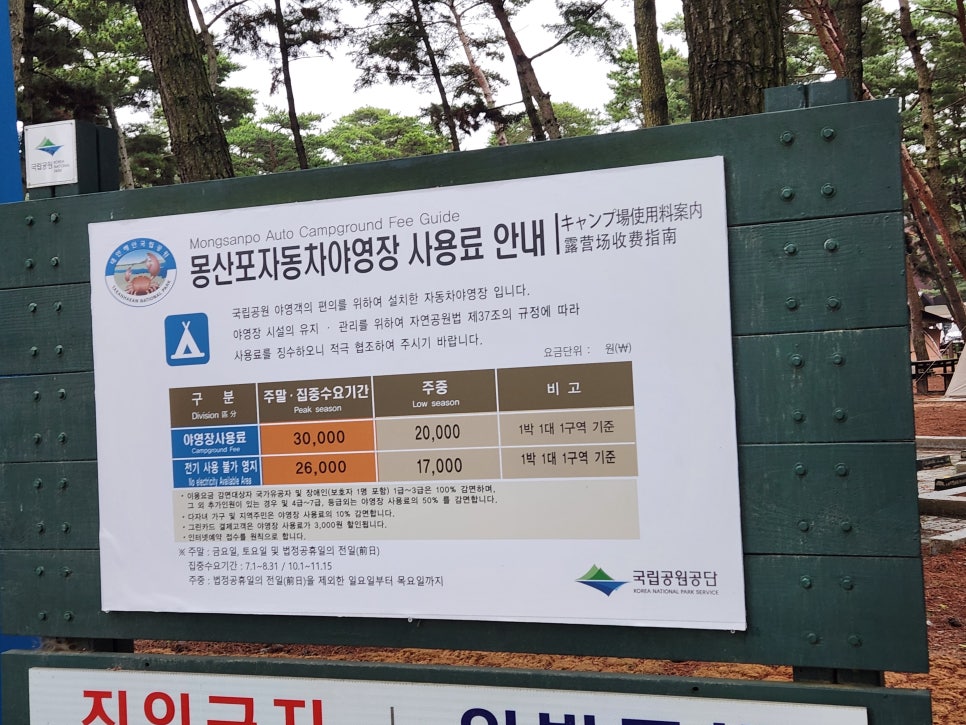 몽산포자동차야영장 사진 1