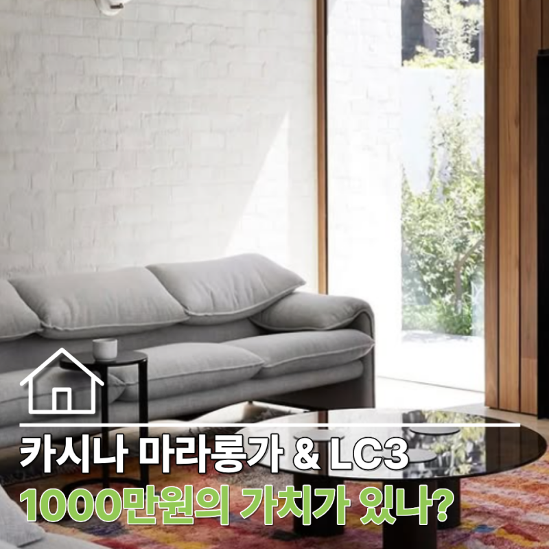 여자 연예인들이 사랑하는 홍진경 소파 카시나! 마라롱가, LC3 그냥 사면 후회해