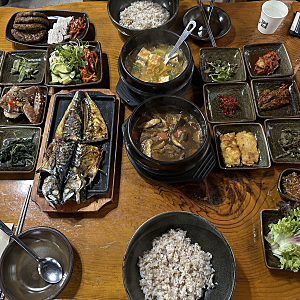 경기 광주 곤지암 화담숲 근처 한정식 맛집 <보리밥짓는사랑방>