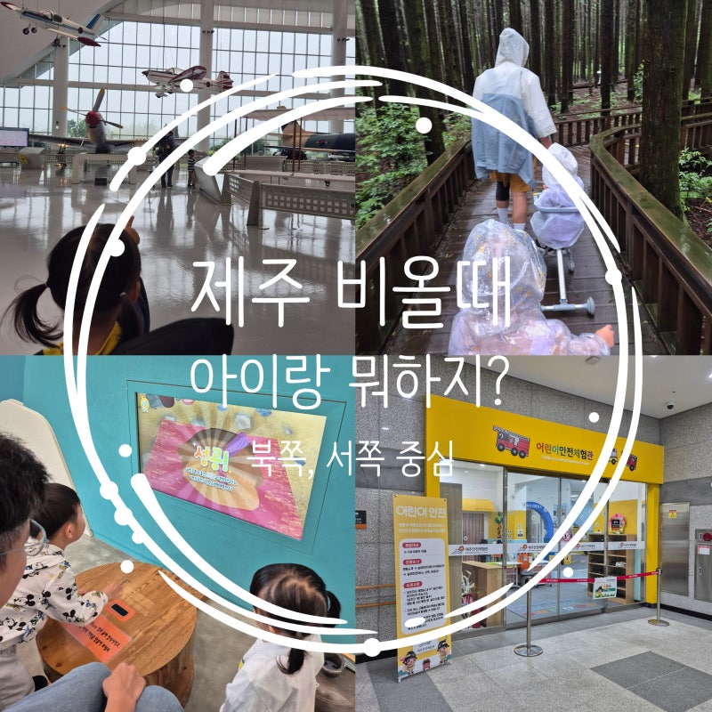 [제주도 2주살기] 제주 비올때 아이랑 뭐하지? 5살,3살 아이랑 비오는날 갔던 곳 총정리!(제주 ....