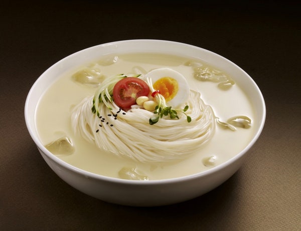 [불 제로 다이어트식] 믹서기로 1분 완성 초간단 두부 콩국수 만들기