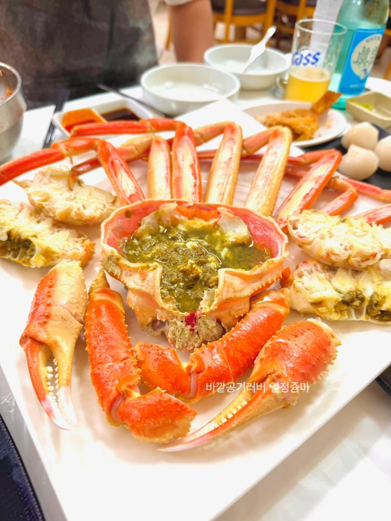양양 낙산해수욕장 맛집 추천! / 대게부터 회,물회까지 푸짐했던 낙산대게횟집