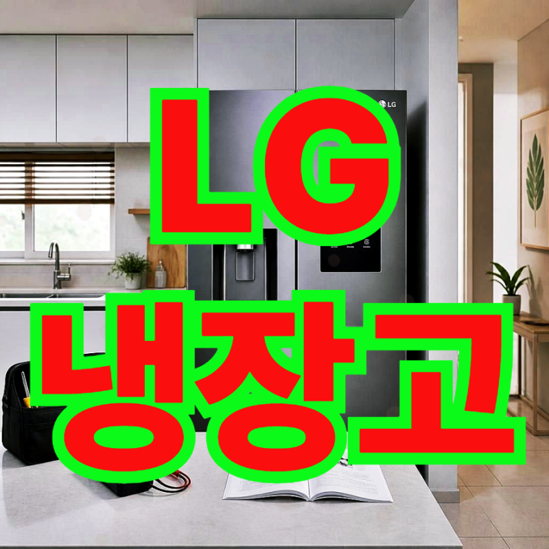 LG 냉장고 에러 코드 해결법과 냉동실 얼음 및 옆면 온도 문제5분 만에 해결하는 노하우