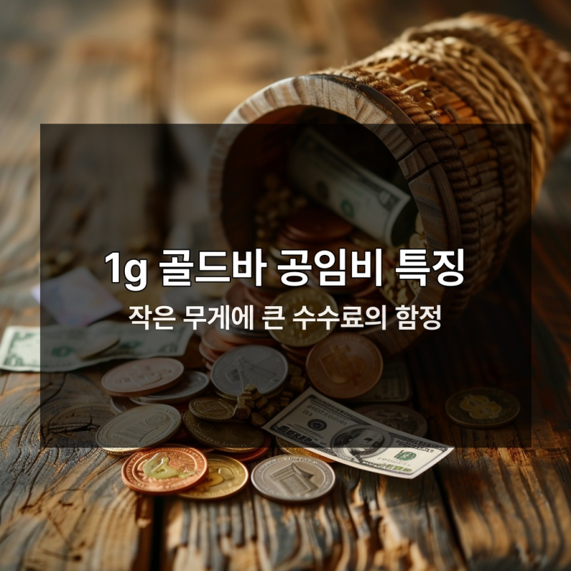 1g 골드바 구매 전 꼭 체크할 공임비 3가지 원칙