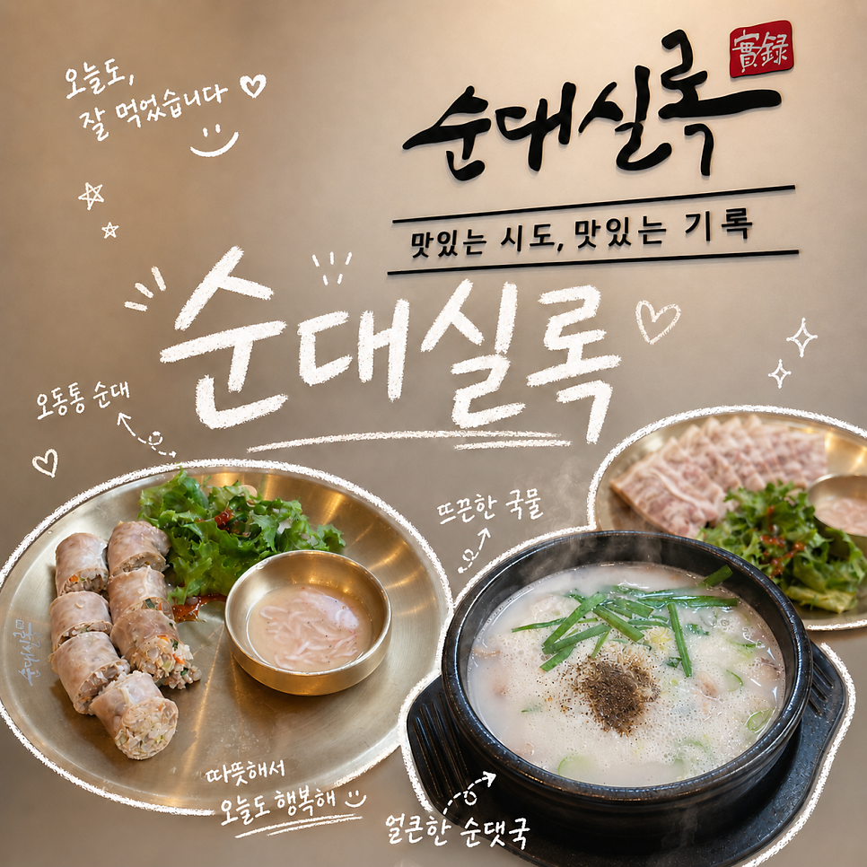 순대실록 과천점 사진