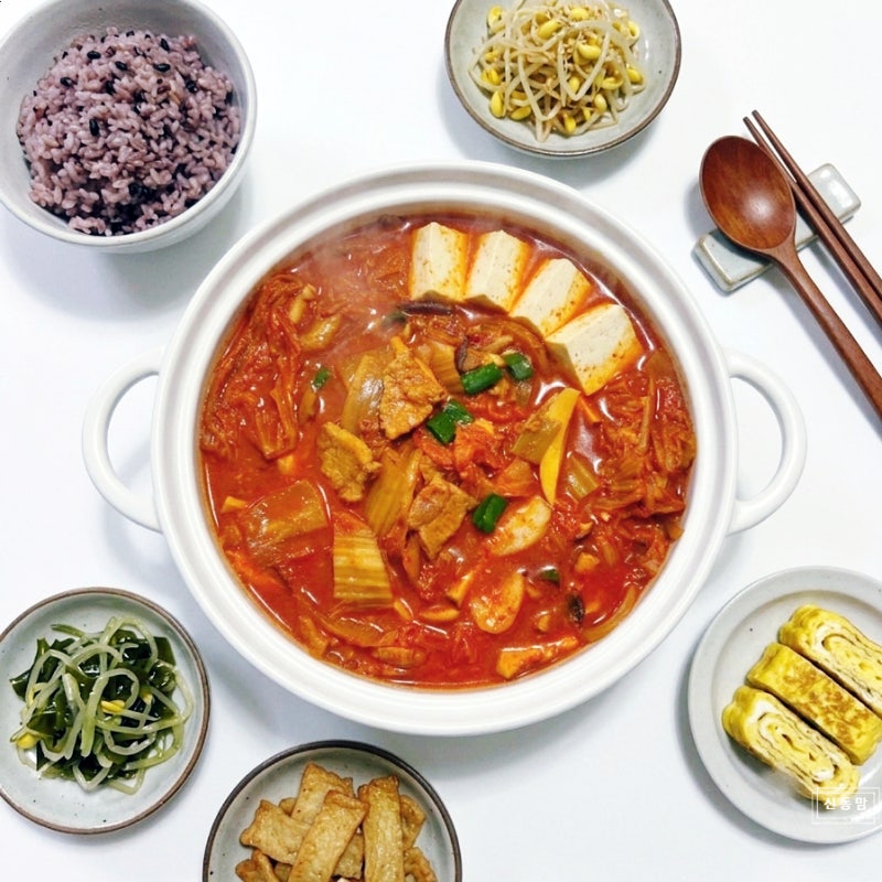 백종원 김치찌개 레시피 돼지고기 목살김치찌개 맛있게 끓이는법