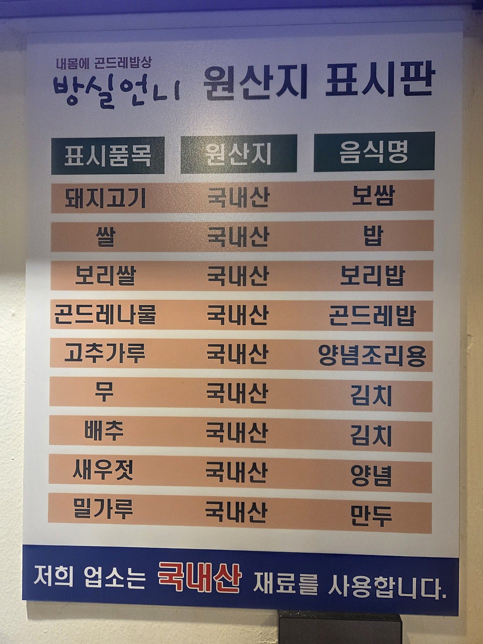 내몸에곤드레밥상 방실언니 사진 4