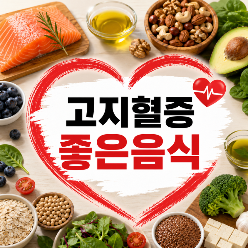 고지혈증 증상 약 종류부터 좋은 음식 5가지