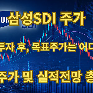삼성SDI 주가, 울산에 16조 투자해 전고체 배터리 세계 최초 상용화 노린다는데 삼성SDI 목표주....