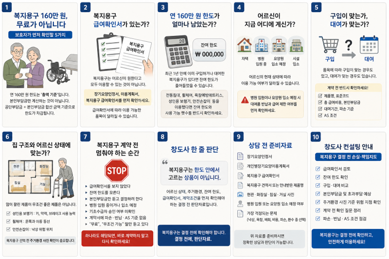 복지용구 관련 팩트체크 및 어르신 이용 문제점 정리 보고서 - 창도사컨설팅
