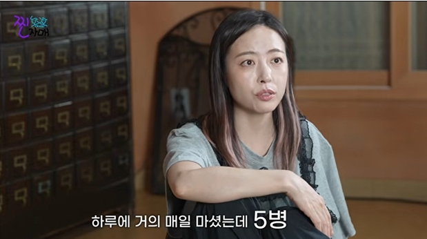 베이비복스 심은진 최고 주량 소주 9병 "한창 마실 때는 85%가 음주 방송 이었다"