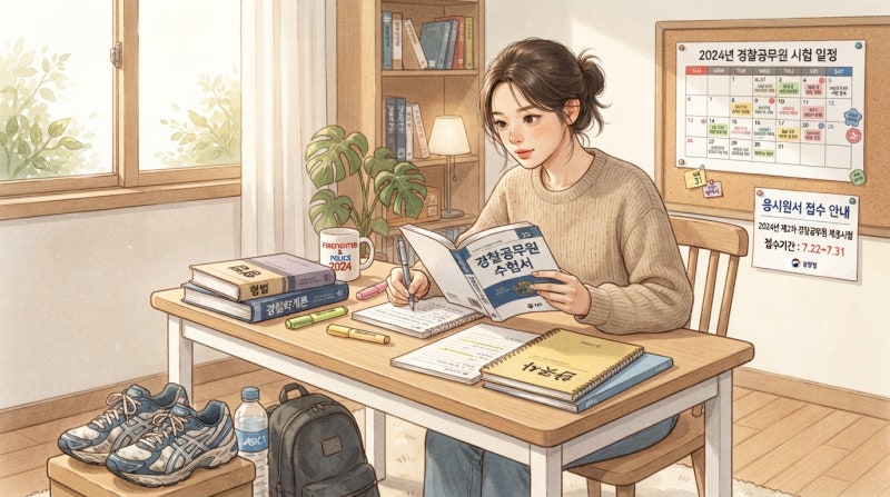 9급경찰공무원시험 3가지 준비 흐름 순경 공채 현실 체크