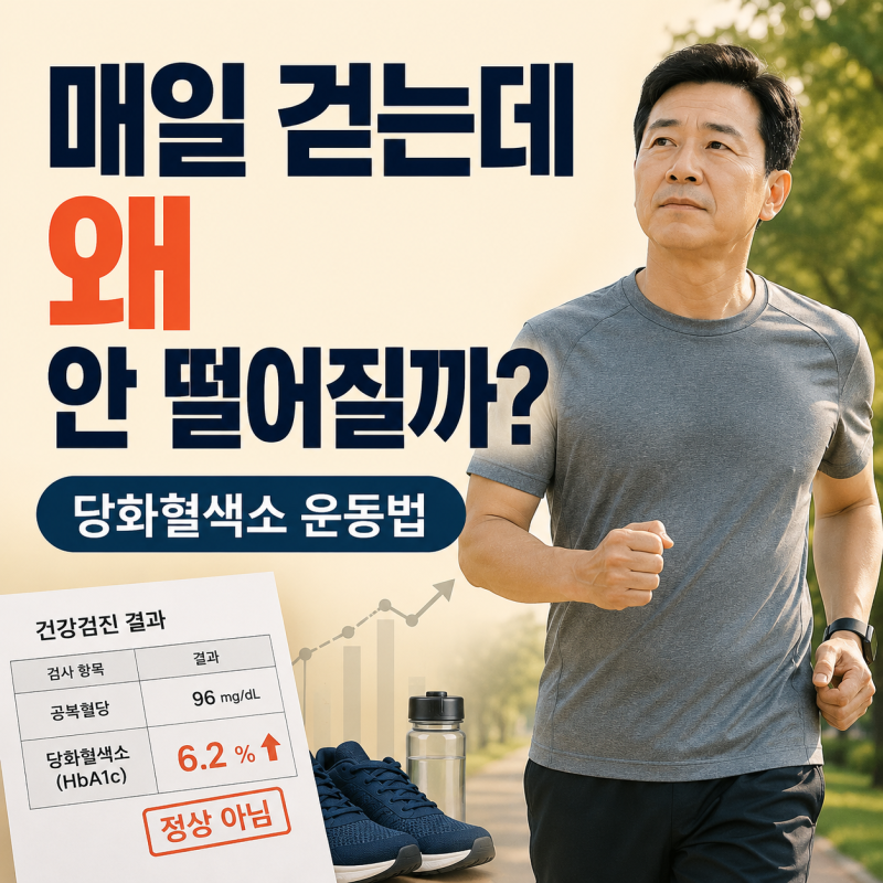 공복혈당은 괜찮은데, 왜 당화혈색소만 높을까요?
