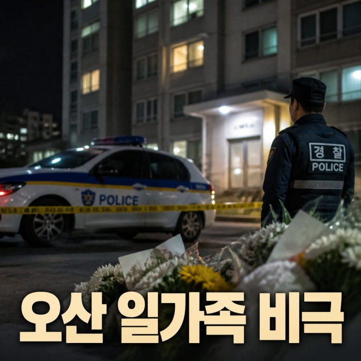 <b>오산 아파트 일가족 사망</b> 50대 부부와 아들 발견