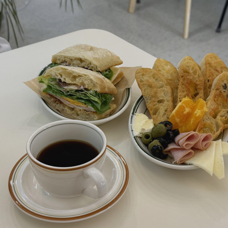 고성브런치 카페 파우제 치아바타 맛집 추천