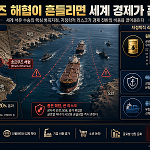 호르무즈 해협이 다시 불타오른다: 유조선 3척 피격이 세계 경제를 흔드는 이유